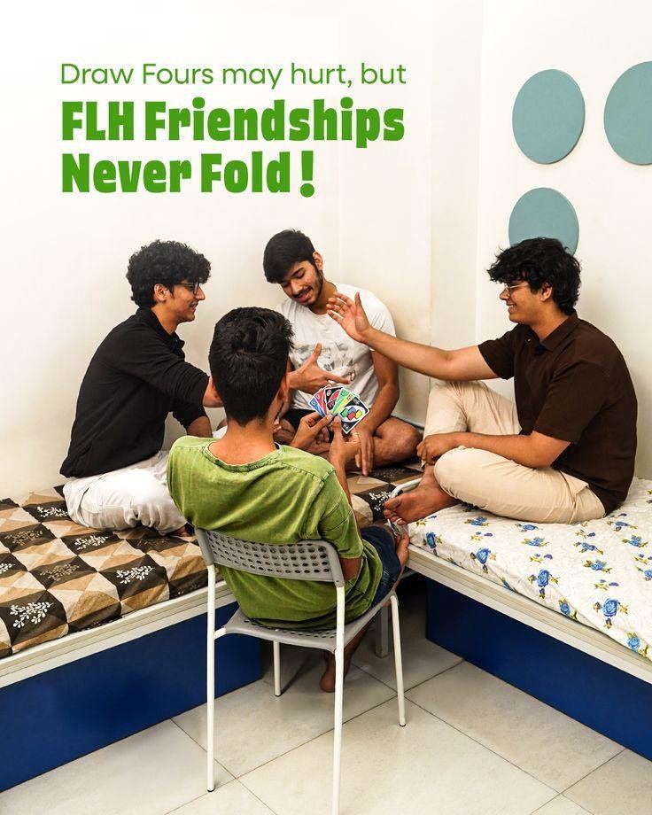 Students at StayWell Hostel